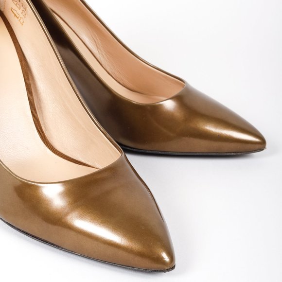 PS by Paul Smith Beau Metallic Khaki Pumps - Picture 6 of 10